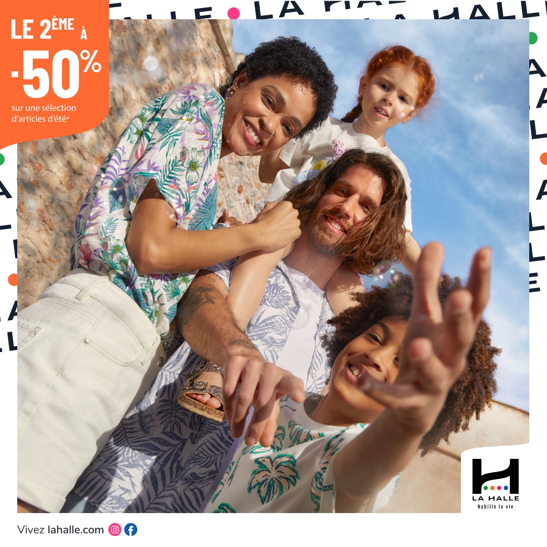 Le Parc du Luc - Promotions La Halle ! - 2eme 50 miami 1080 x 1080 - 1