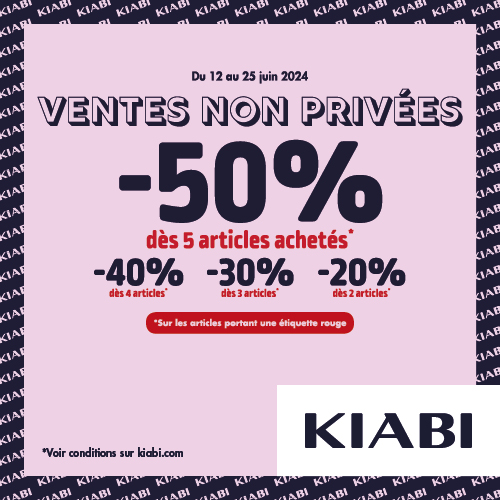 Le Parc du Luc - Les ventes non privées de Kiabi ! - 500x500p vnp - 1