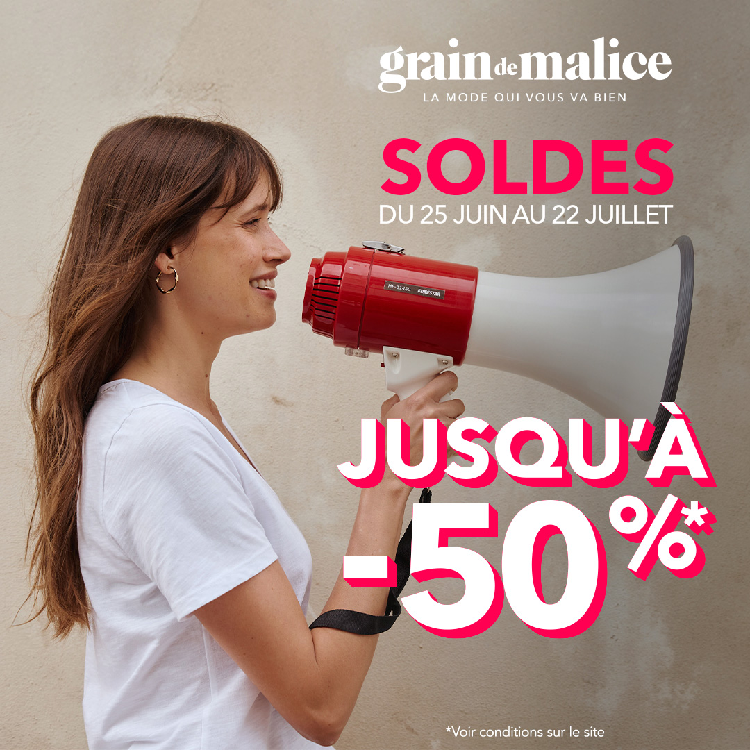 Le Parc du Luc - Jusqu'à -50% chez Grain de Malice ! - visuel centre co - 1