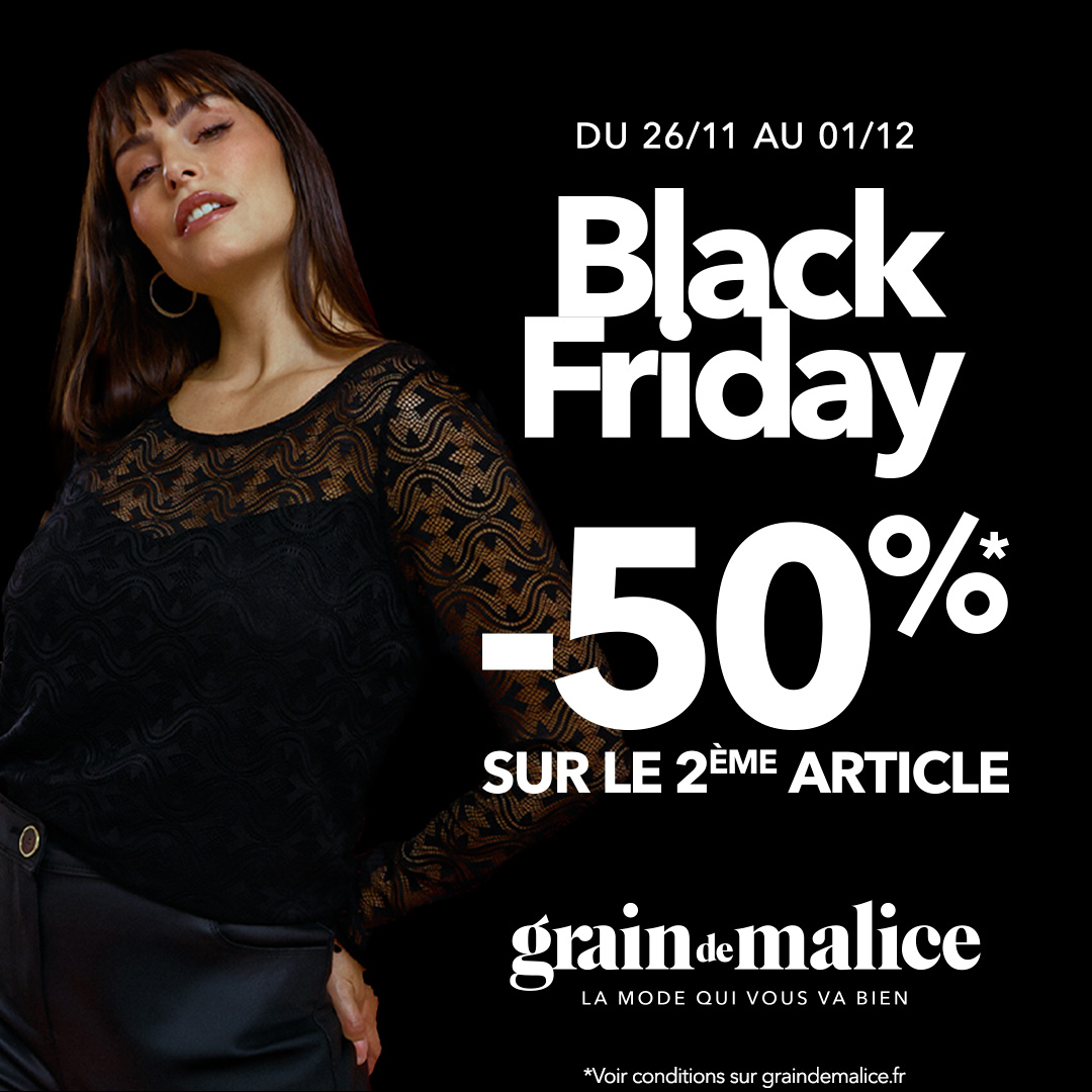 Le Parc du Luc - Black Friday : -50%* sur votre 2ème article - visuel centre co 1080x1080 1 - 2 Le Parc du Luc - Black Friday : -50%* sur votre 2ème article - visuel centre co 1080x1080 1 - 1