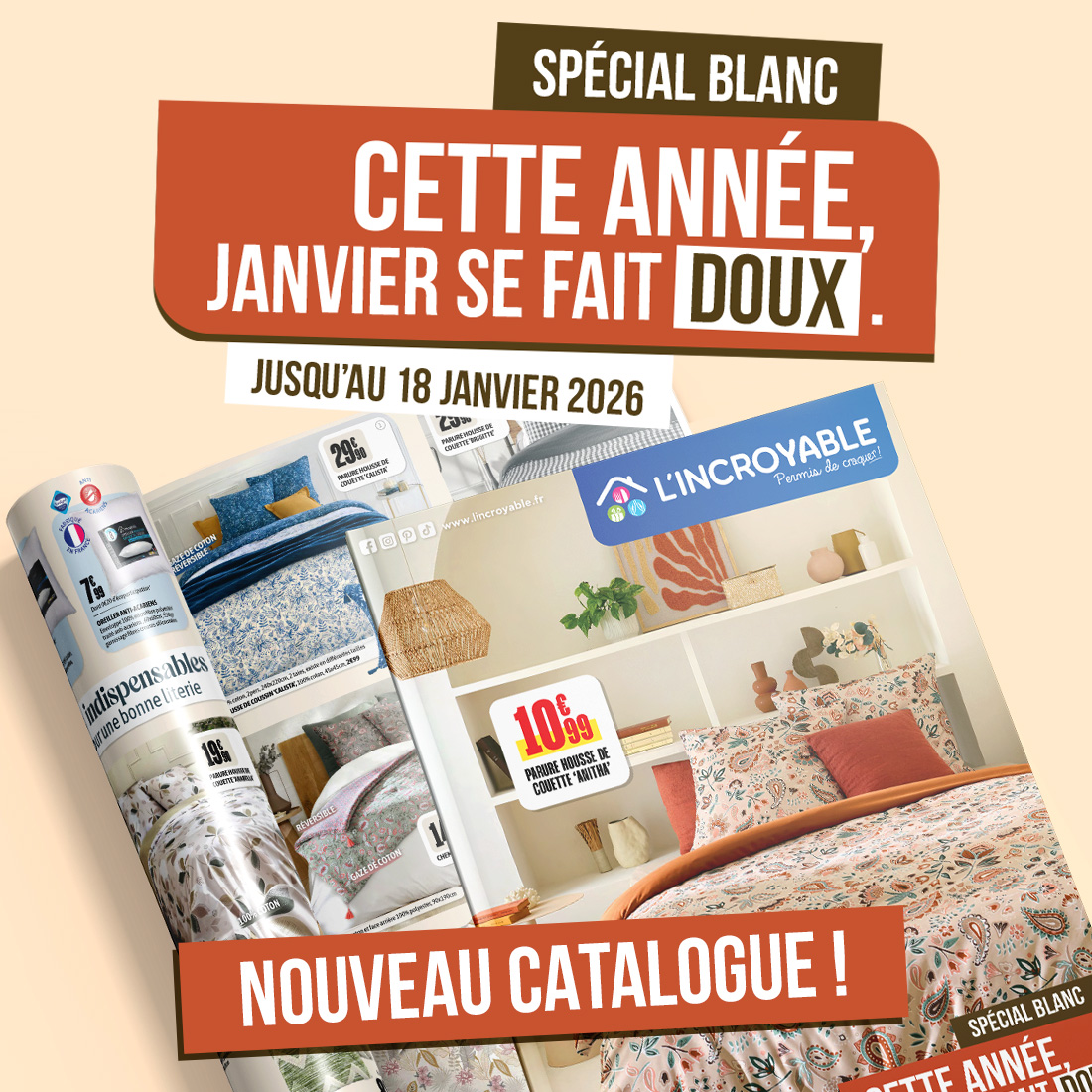 Le Parc du Luc - Nouveau catalogue L'incroyable ! - sma pub blanc 1 - 1