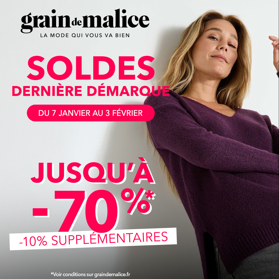 Le Parc du Luc - Dernière démarque Grain de Malice - visuel centre co 1080x1080 4 - 1