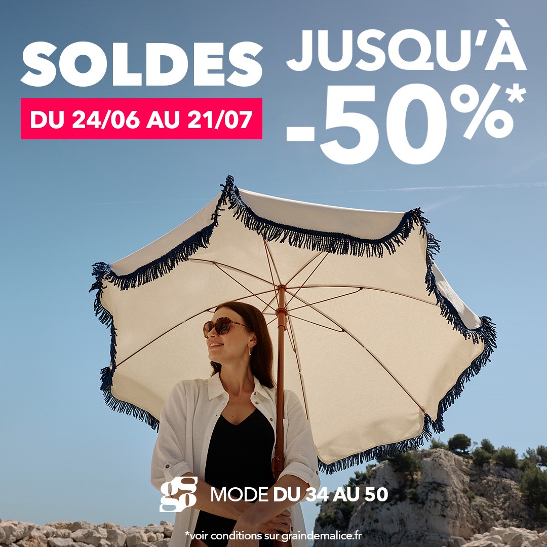 Le Parc du Luc - Les soldes sont là chez Grain de Malice ! - 432a83fb dc3b 4f13 bf57 5ce00b3b94c4 - 1