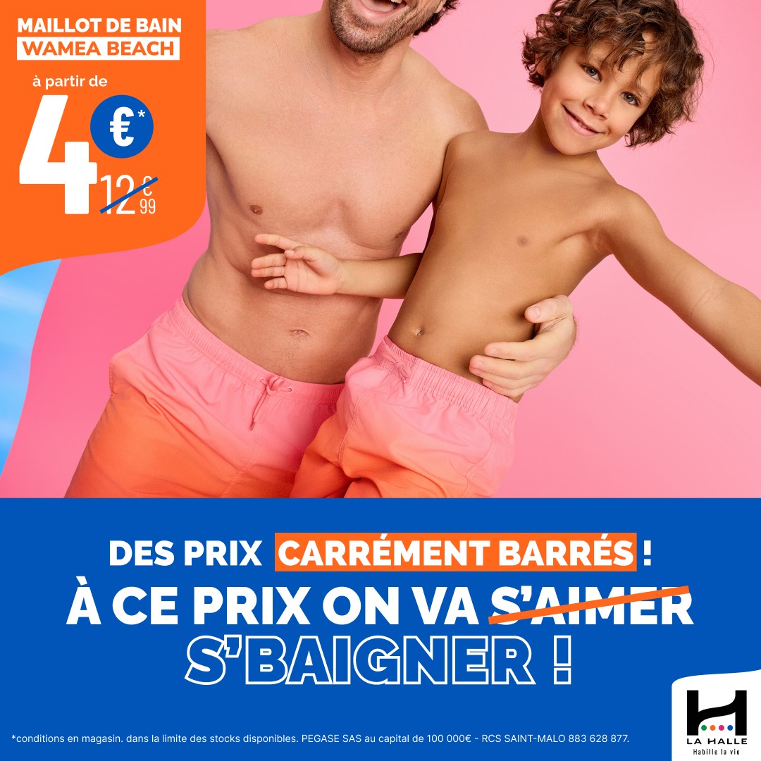 Le Parc du Luc - Maillots de bain à prix barrés chez La Halle - b5d17a3c 1d8d 4653 9d50 7beaf2e9768b - 2 Le Parc du Luc - Maillots de bain à prix barrés chez La Halle - b5d17a3c 1d8d 4653 9d50 7beaf2e9768b - 1